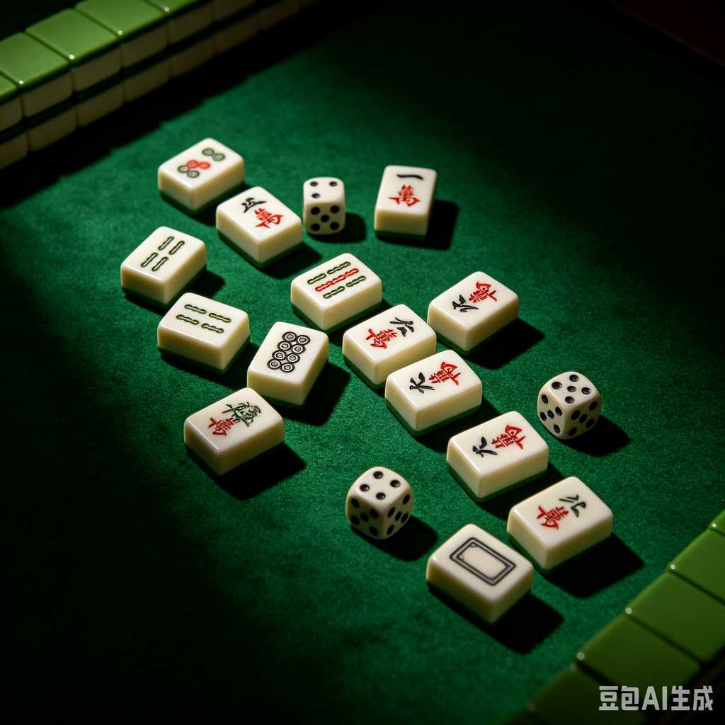 logo engrave mahjong tiles