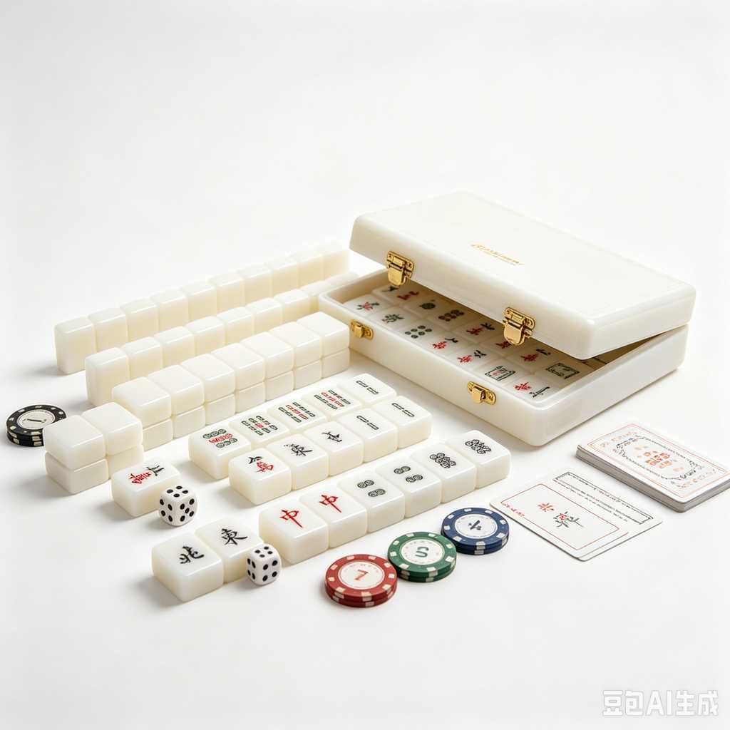 corporate gift box mahjong set