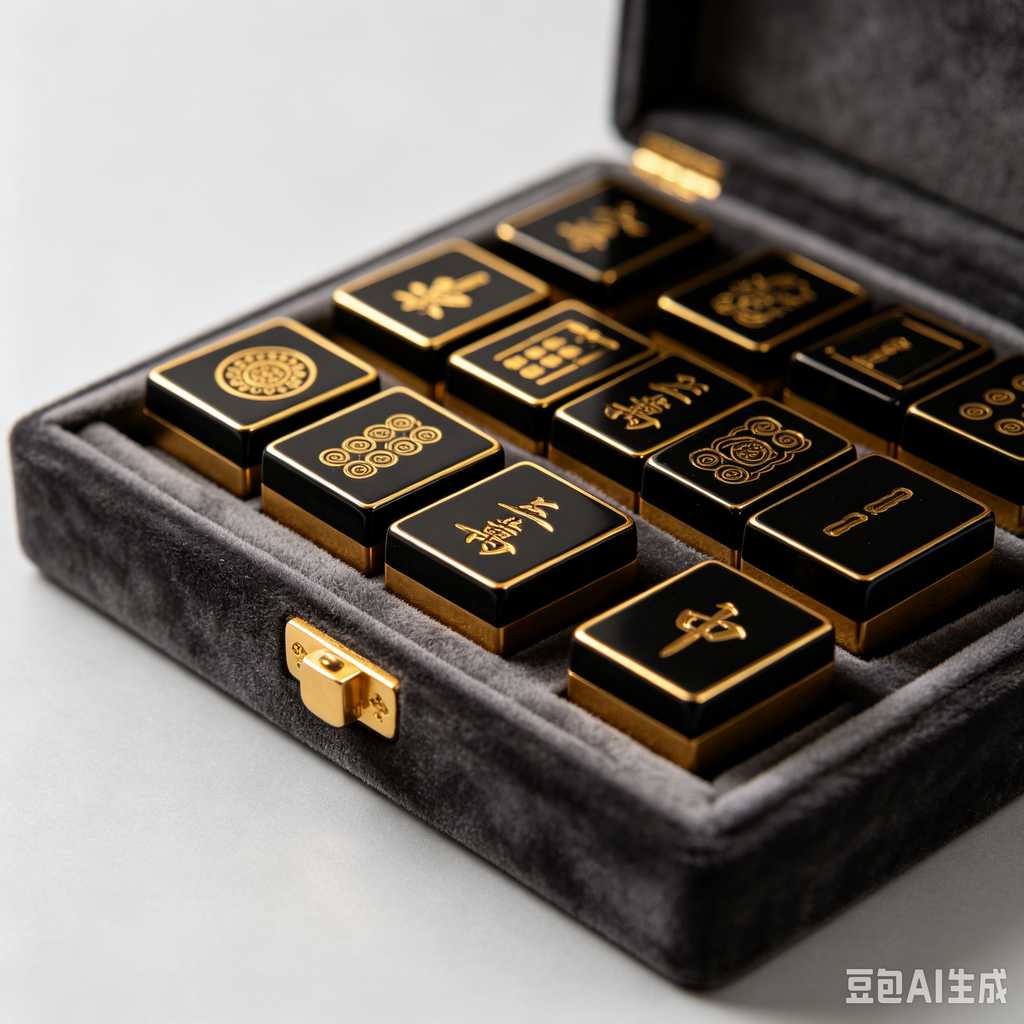 custom color mahjong set