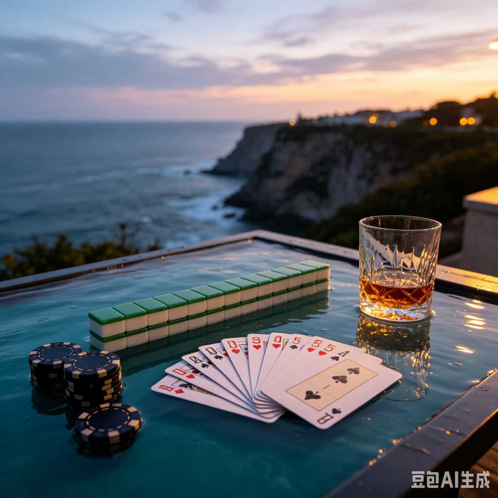 retro vintage mahjong set